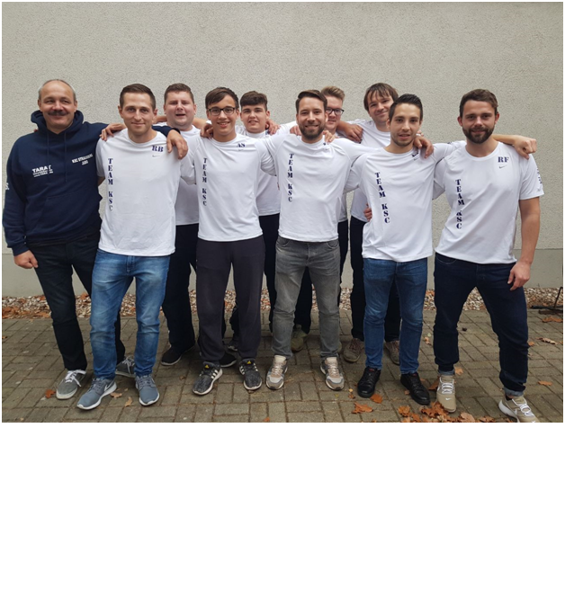 Mannschaft des KSC Strausberg e.V. am 4. Wettkampftag